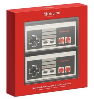 Limited Edition Nintendo Switch Online NES Controllers Joycons