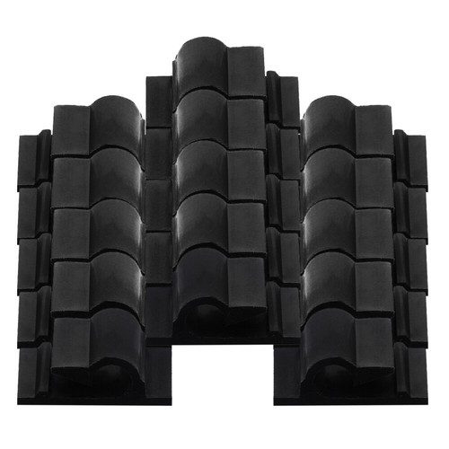 100 Pcs Cable Clamp Line Card Office Self Adhesive Clips Management Cord - Afbeelding 10 van 12