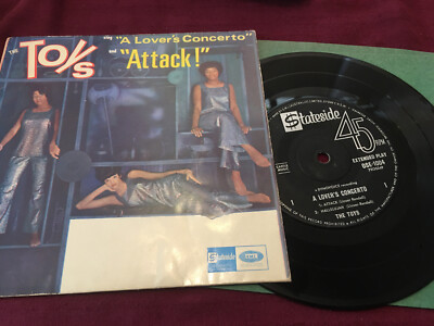 THE TOYS    A LOVER'S CONCERTO' /  ATTACK ~ Stateside  Australia VG+/M-