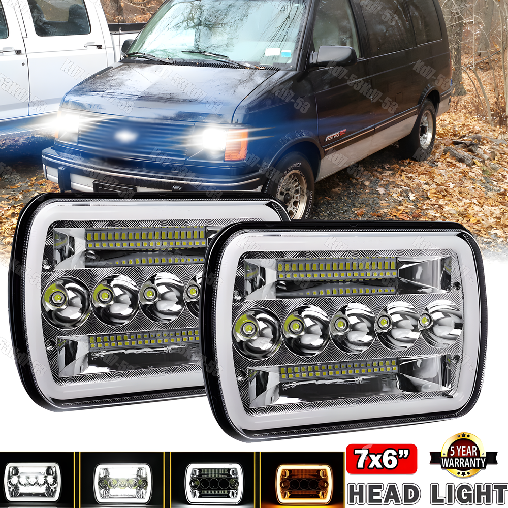 For Chevrolet Astro Express Cargo Van Pair 5X7