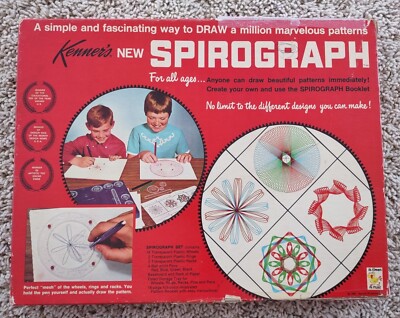 KENNER's New SPIROGRAPH Set 1967 #401 Vintage 