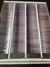 (LOT of 144) BCW 10ct 2-piece slider boxes - gently used