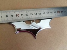 Chrome Metal Batman Dark Knight Mask Car Motorcycle Emblems Badge Decal Sticker