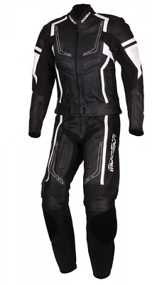 Modeka Lederkombi Chaser II Damen schwarz-weiss