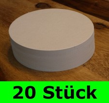 20 Stück Bierdeckel Untersetzer blanko unbed...
