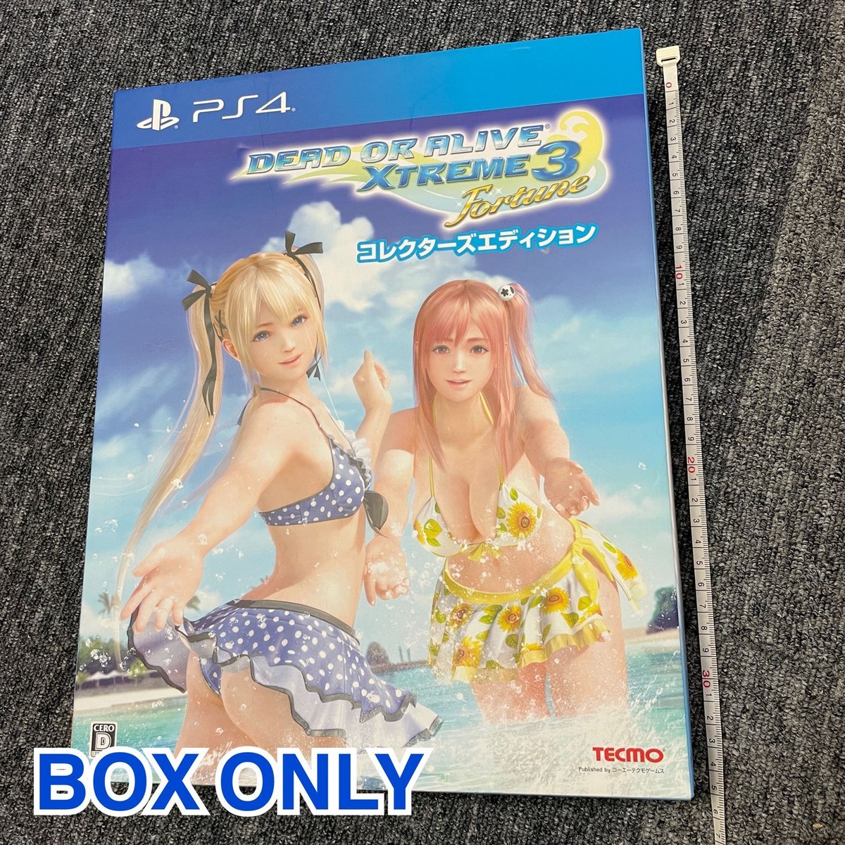 PS4 DEAD OR ALIVE Xtreme 3 Fortune collector's BOX BIG BOX Used