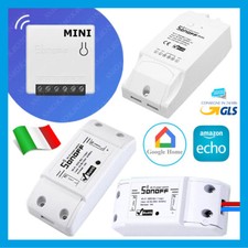 SONOFF MINI-BASIC - DUAL - SMART - PULITO 5V - RF - WIFI DOMOTICA ALEXA GOOGLE 