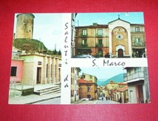 Cartolina San Marco Argentano  - Vedute diverse 1980 ca.