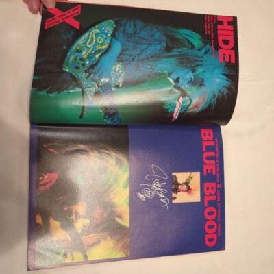 X Japan Blue Blood Band Score Sheet Music Yoshiki Hide Toshi PATA