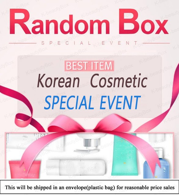 New Korean cosmetic samples Sets RANDOM SAMPLE Special Event Set Moisturizer