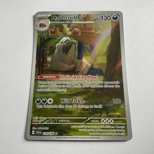 Mabosstiff 218/198 Scarlet & Violet Base Set Illustration Rare Pokemon TCG - NM on eBay