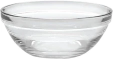 Lys Clear Stackable Bowl, Diameter - 5 1/2”, Height - 2 1/4”, Capacity -16 7/8 O