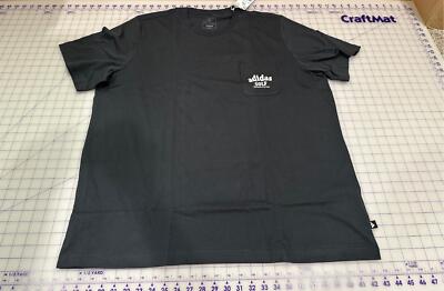 NWT Men's XXL Adidas Golf Ball Retrieval Pocket T-Shirt in Carbon