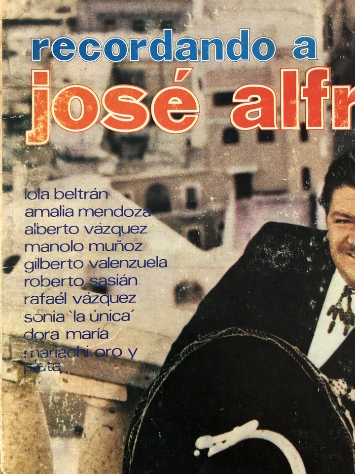 José Alfredo-“Recordando”-Box Set (3) LPs-33 RPM GAS 78-FREE Shipping In The USA - Image 3 of 4