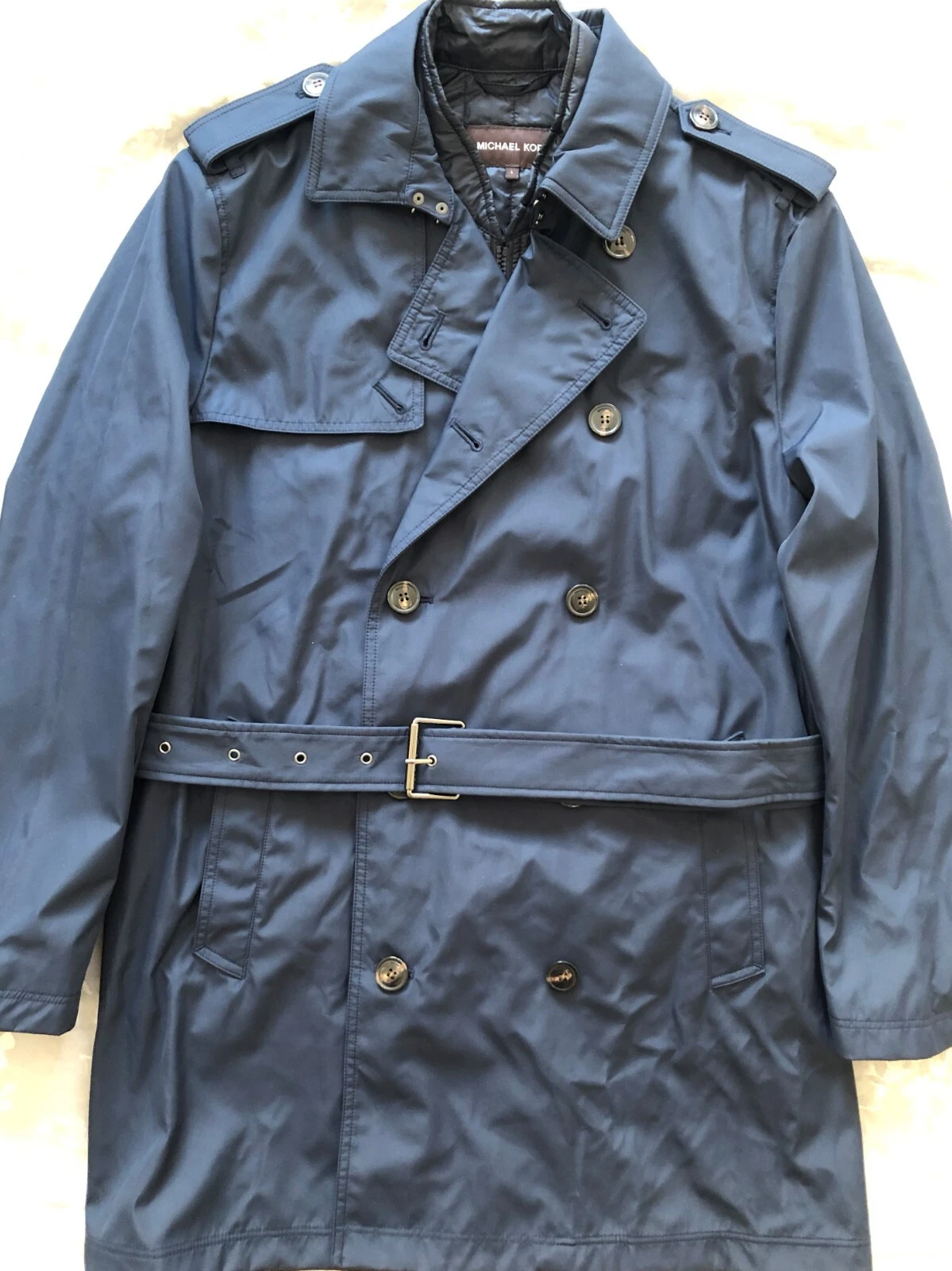 MICHAEL KORS - Men's Midnight - 2in1 Trench Coat w LPadded Warmer Gilet - L BNWT
Opens in a new wind