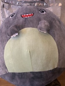 New Squishmallow T-Rex Dino Grey Large Plush 16
