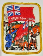 1974 Liberty & Union Round Up © A.T.C. BSA Patch