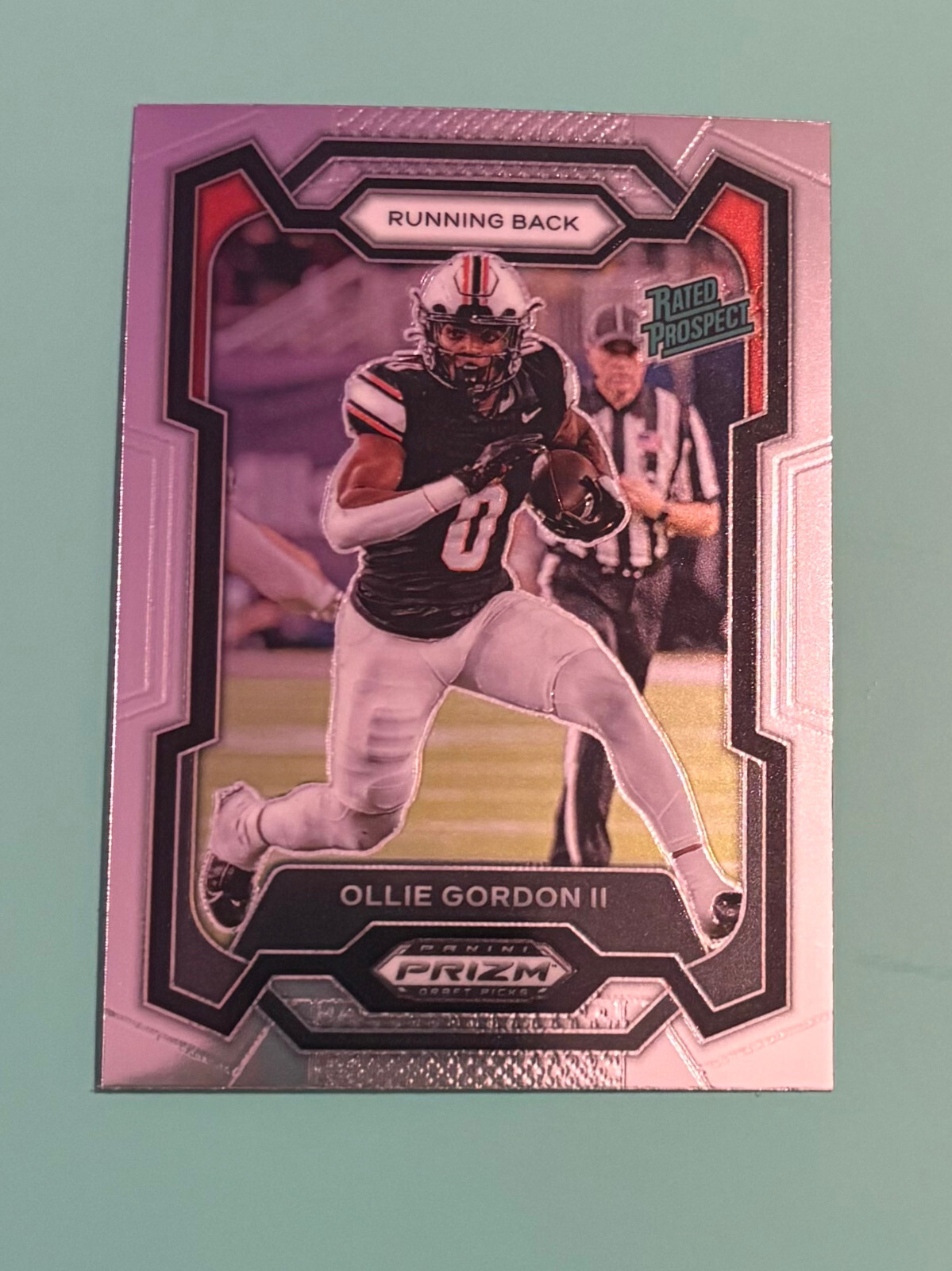 2024 Panini Prizm Draft Picks - #102 Ollie Gordon II (RC) Silver Running Back