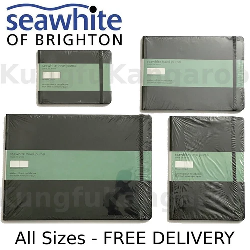 A4 A5 A6 Seawhite Travel Watercolour Journal Sketchbooks Artist Drawing 200gsm