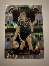 2024 Panini Select WNBA - Concourse Silver Flash Prizm #22 Kate Martin ROOKIE