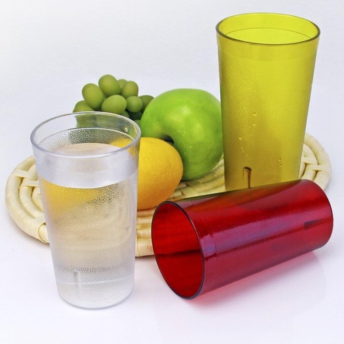 16 oz Break-Resistant Tumbler Set - 72 Stackable Red Cups for Home or Restaurant - Picture 8 of 9