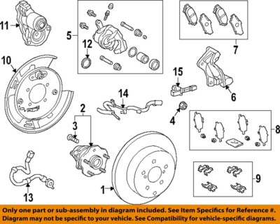 TOYOTA OEM 20-25 Highlander Rear Suspension Brake Components-Rotor 424310E070