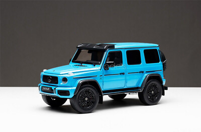 iScale 1/18 Scale For Mercedes-Benz AMG G63 4X4 Blue Diecast Car