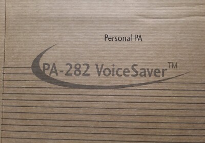 OPEN BOX Califone personal PA VoiceSaver PA-282 with strap, VERY NICE, Many pics