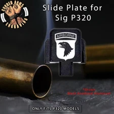 Army Airborne 101st  - Back Slide Plate for Sig Sauer P320