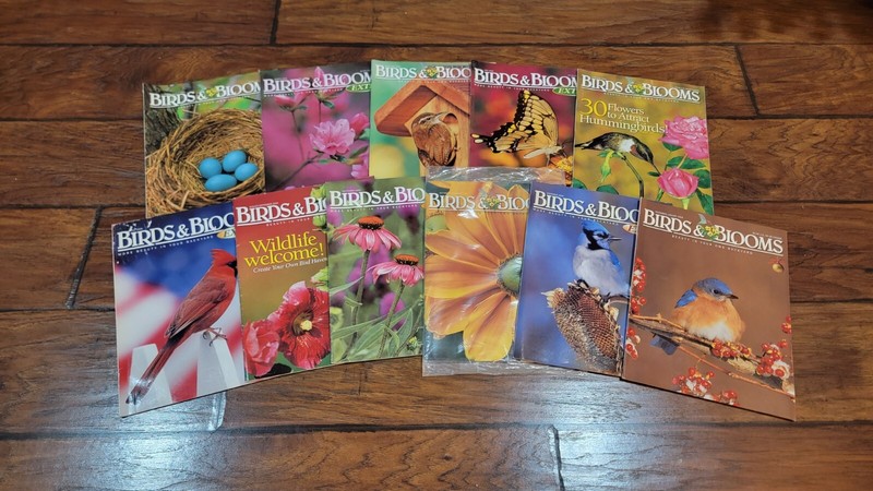 Birds & Blooms Magazine 2006 Lot Of 11