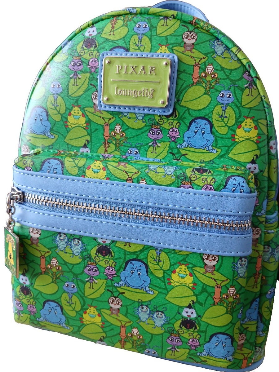 Loungefly Disney Pixar A Bug\'s Life Leaf Mini Backpack s-l400.jpg main image 4