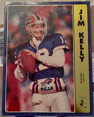 1992/93 Intimidator Bio Sheet NFL Football Card Complete Sealed Set
