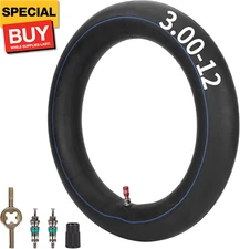 2.75/3.00-12 300-12 80/100-12 Inner Tube with TR4 Straight Valve Stem for XR CRF