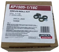 LINCOLN Electric KP1505-1/16C DRIVE ROLL KIT CORED WIRE. KN 1/16. 1.6mm 4 Roll.