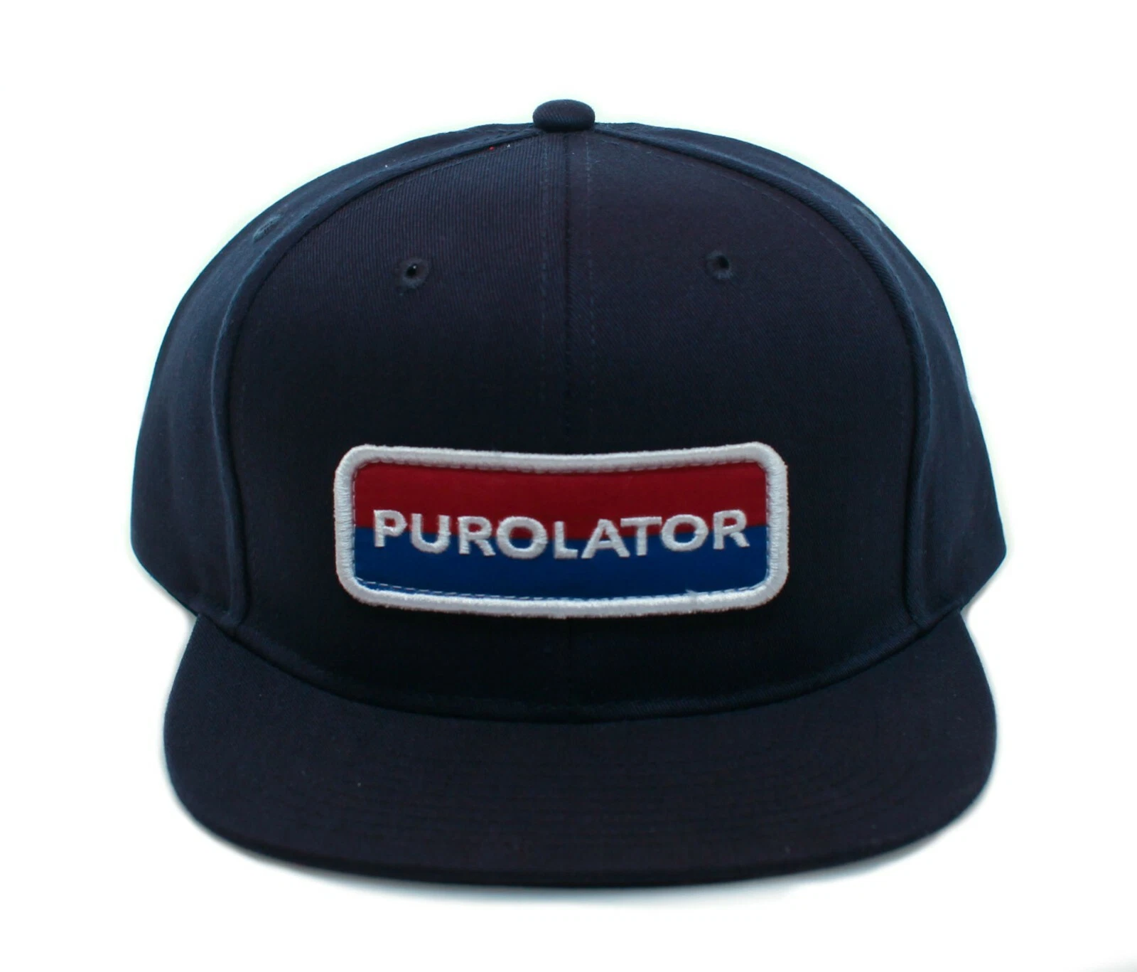 Purolator Hat Days of Thunder Racing Car Team Gabardine Embroidered Cap Navy