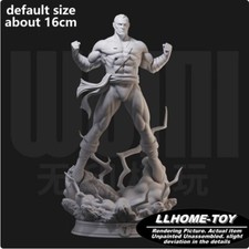 Anime Black Adam Lightning Resin 3D Print GK Figure DIY Model Unpainted