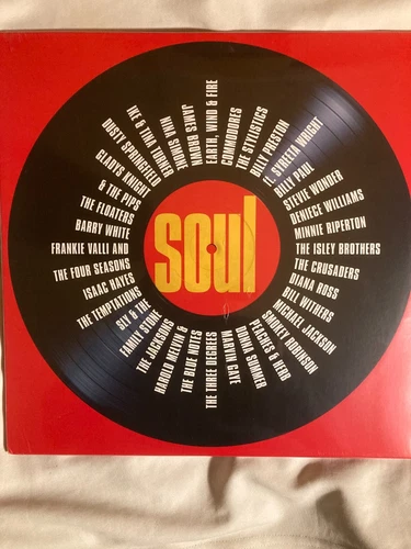 VARIOUS SOUL, DOUBLE LP, STEVIE WONDER, MICHAEL JACKSON,NEW AND SEALED