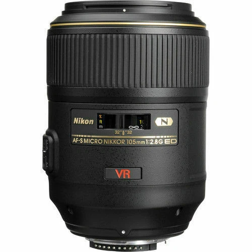 Nikon Micro NIKKOR 105mm Focal Camera Lenses