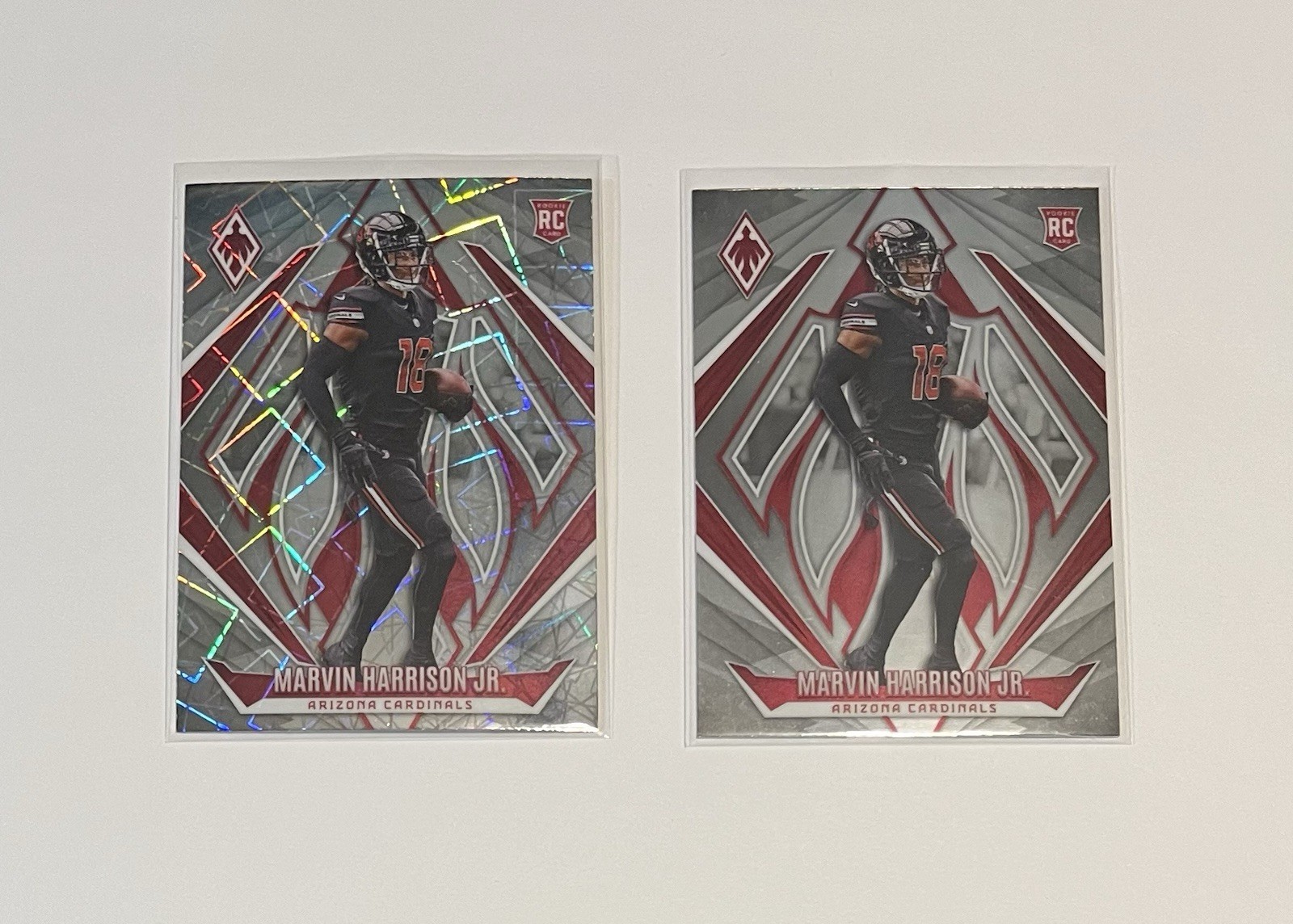 Marvin Harrison Jr. Rookie 2024 Phoenix Lazer #226 & Phoenix #226 RC Cardinals