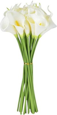 35cm  9 St. Calla  Weiß Kunstblumenstrauß  künstliche  Strauß  Blumen