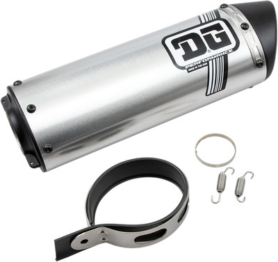 DG PERFORMANCE Universal Slip-On Exhaust - V2 071-9000