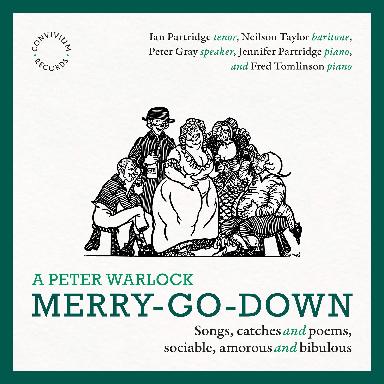 Peter Warlock A Peter Warlock: Merry-go-down: Songs, Catches and Poems, Soc (CD)
