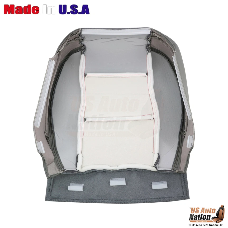 Cubierta inferior delantera gris pizarra para Dodge Durango 2004-2006 de cuero sintético Foto 3 de 4