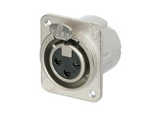 Neutrik NC3FD-LX-M3. DLX Series XLR. Female socket