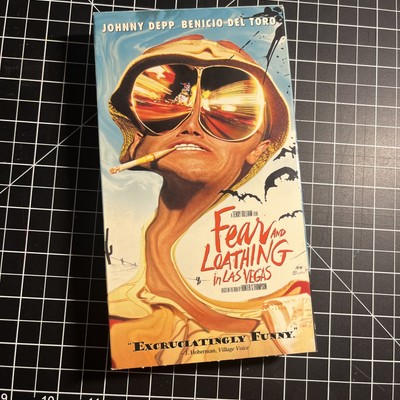 Fear and Loathing in Las Vegas VHS 1998 Video Tape Johnny Depp Benicio Del Toro