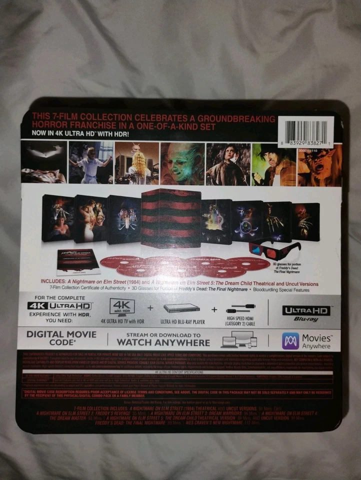 A Nightmare on Elm Street Steelbook Collection 4K UHD U.S.  - Image 2 of 4