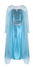 Ice Queen Dress With Cape - Size 5-6 - Great Pretenders