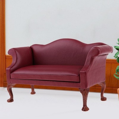 Miniatur Puppenhaus Möbel Mini Sofa Modell Fotografie Requisite Maßstab 1/6