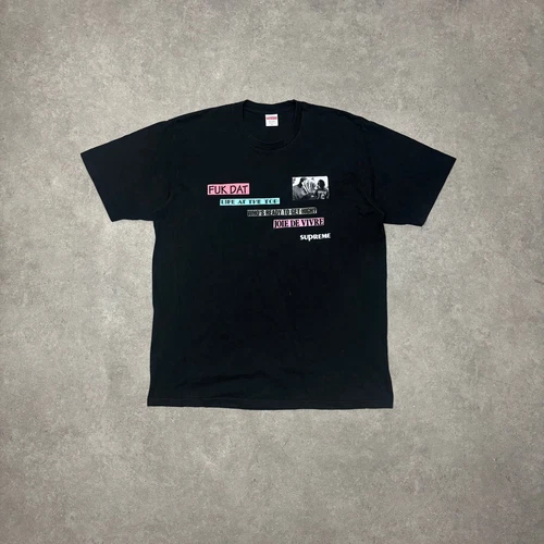 T shirt graphique noir Supreme Jole De Vivre (XL)