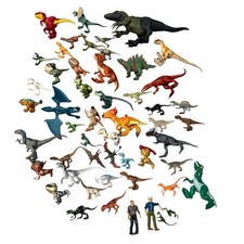 Jurassic Park World Huge Mixed Lot Of Dinosaurs Actions Figures Bundle Mixed